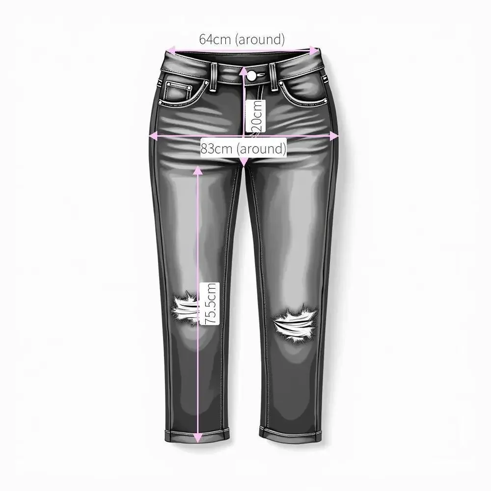 Garage Size 1 Juniors Stretch Cotton blend Jeans - Picture 5 of 16
